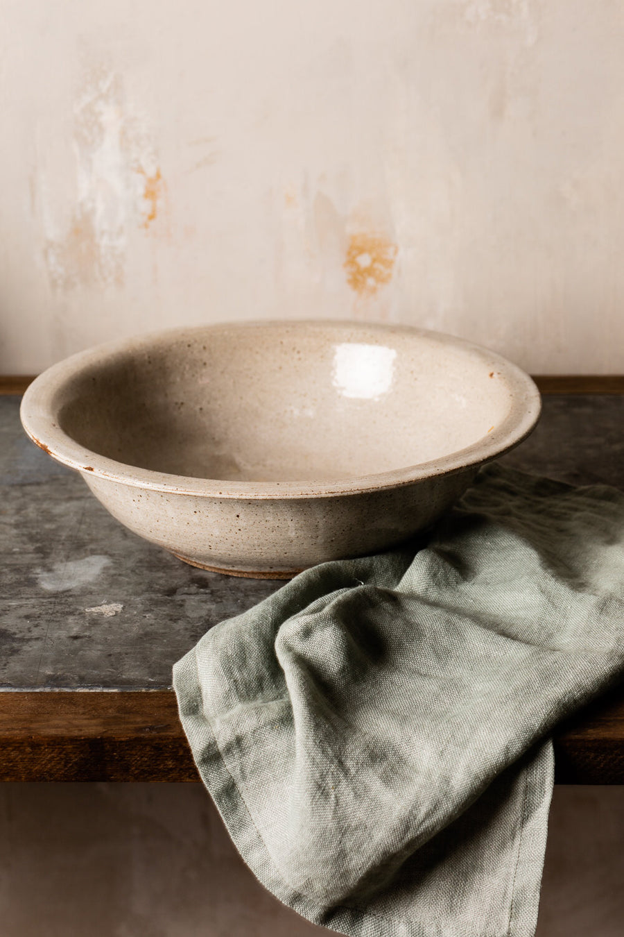 XL Serving Bowl in Shino - Made to Order