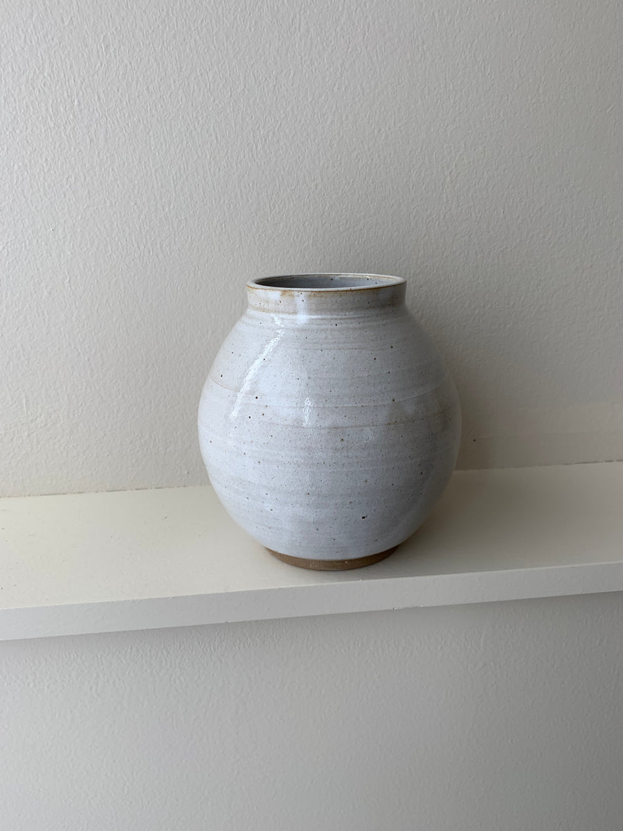 Moon Jar in Ivory