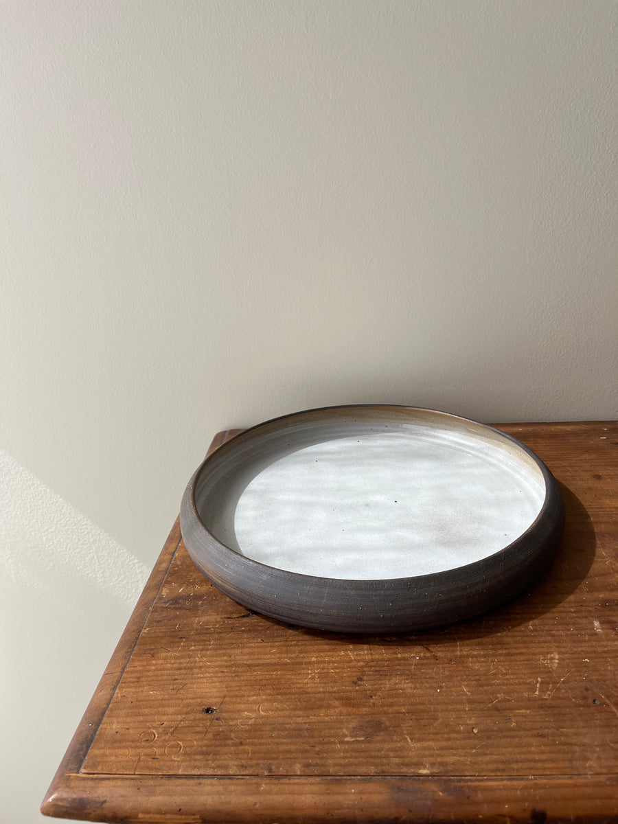 XL Platter in Black Clay - Made to Order