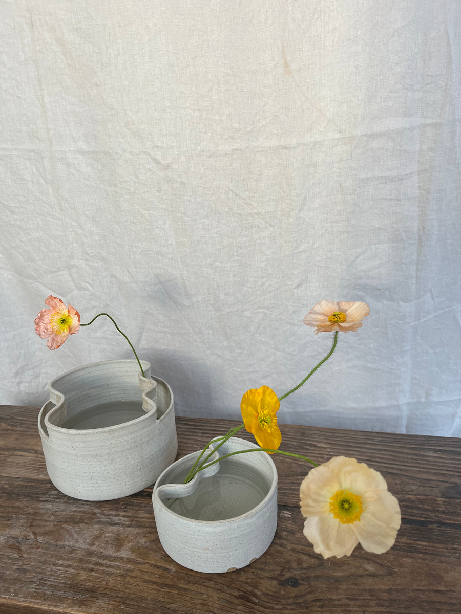 Kaiketsu Vase in White Matte - Made to Order