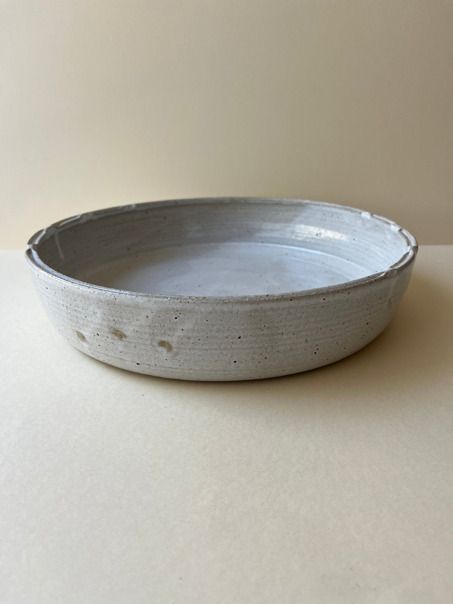 Laced Servingware in Recycled Clay