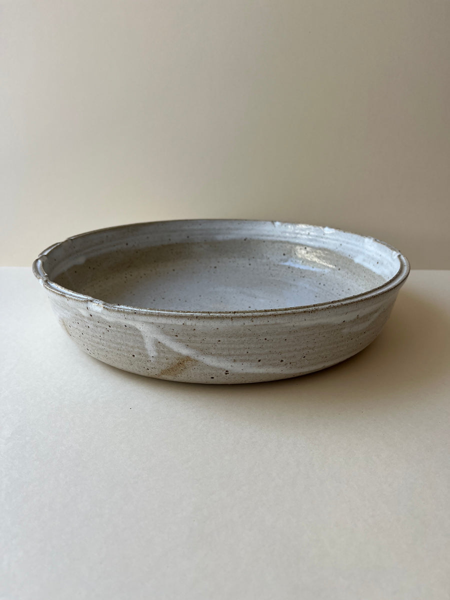 Laced Servingware in Recycled Clay